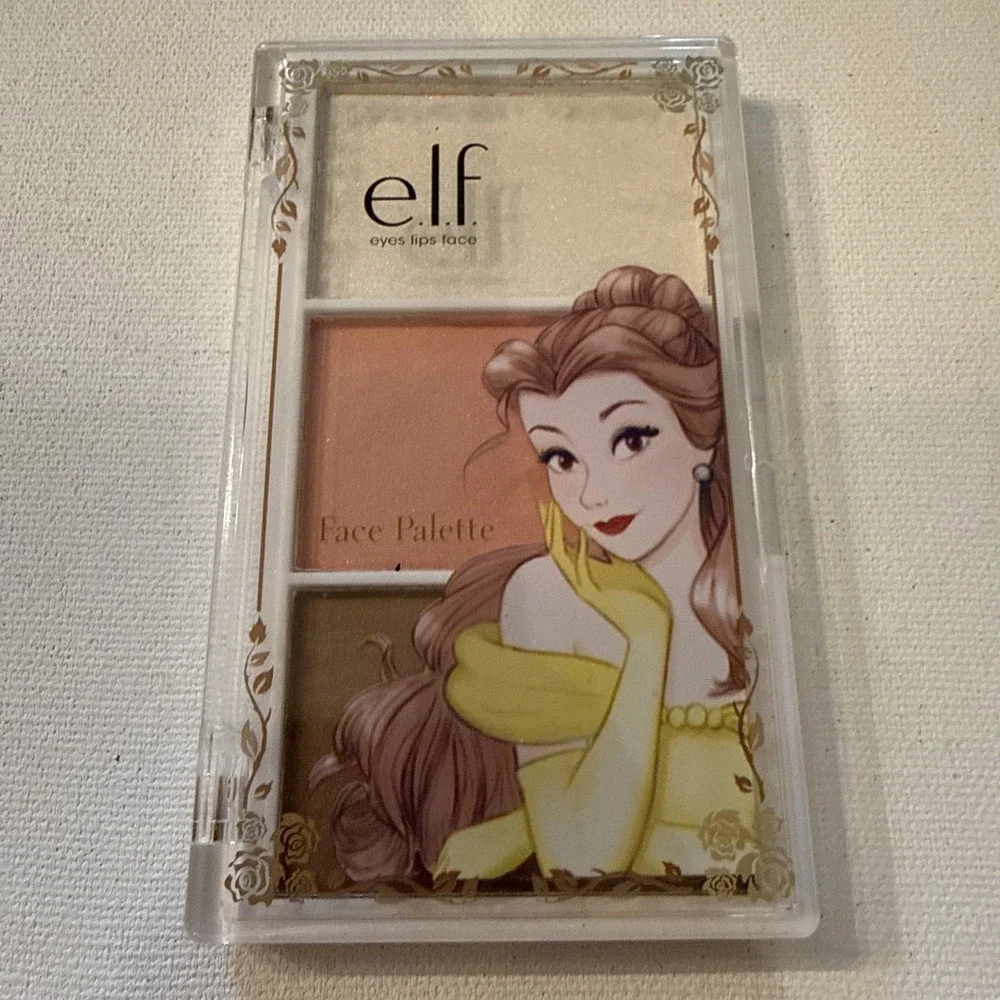 Elf Disney Belle Face Palette Eyes Lips Face Limited Edition New